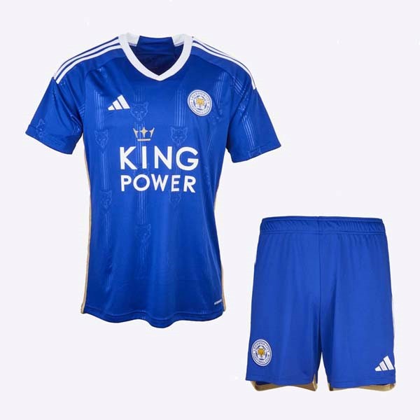 Camiseta Leicester City Primera Equipación Niño 2023/2024